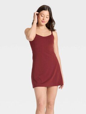 NWOT All In Motion - Knit Ruched Active Dress